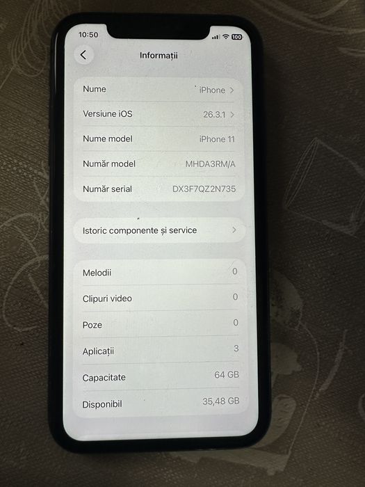 iph 11, 64 g, liber reta