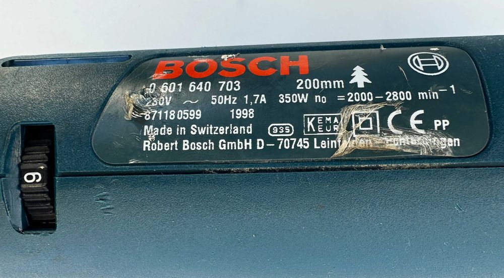BOSCH GFS 350 E - Електрически трион (пасвател) за финно рязане
