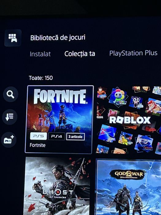 Vand Playstation 5 Slim digital 1 tb 2 manete