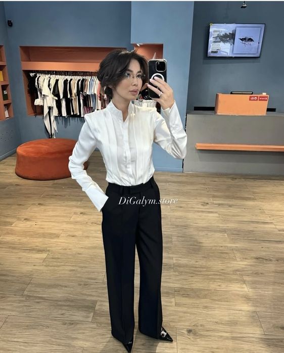 Шелковая блузка