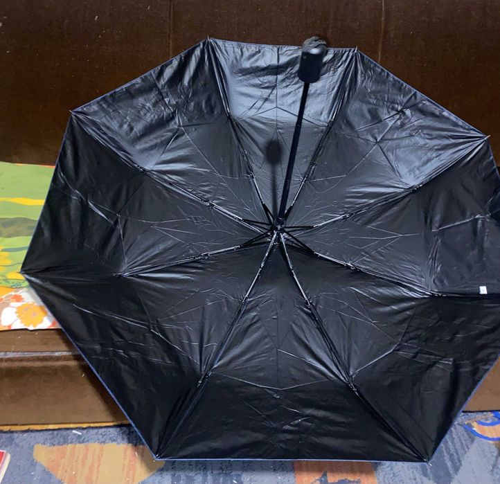 Ветроустойчив автоматичен чадър, подсилен с фибростъкло