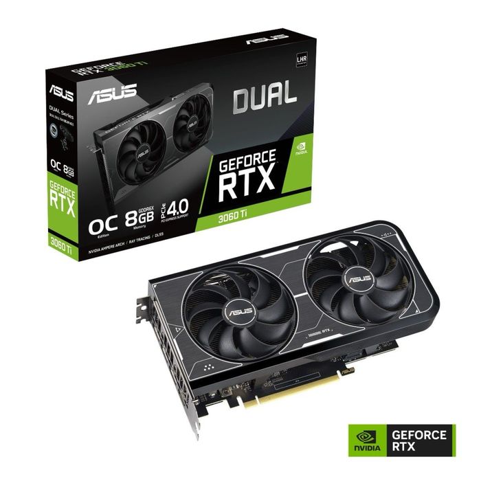 Видеокарта Asus nvidia rtx 3060 ti 8gb