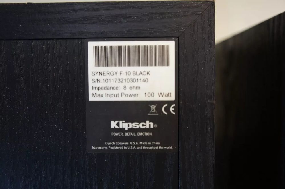 Boxe  Klipsch f10