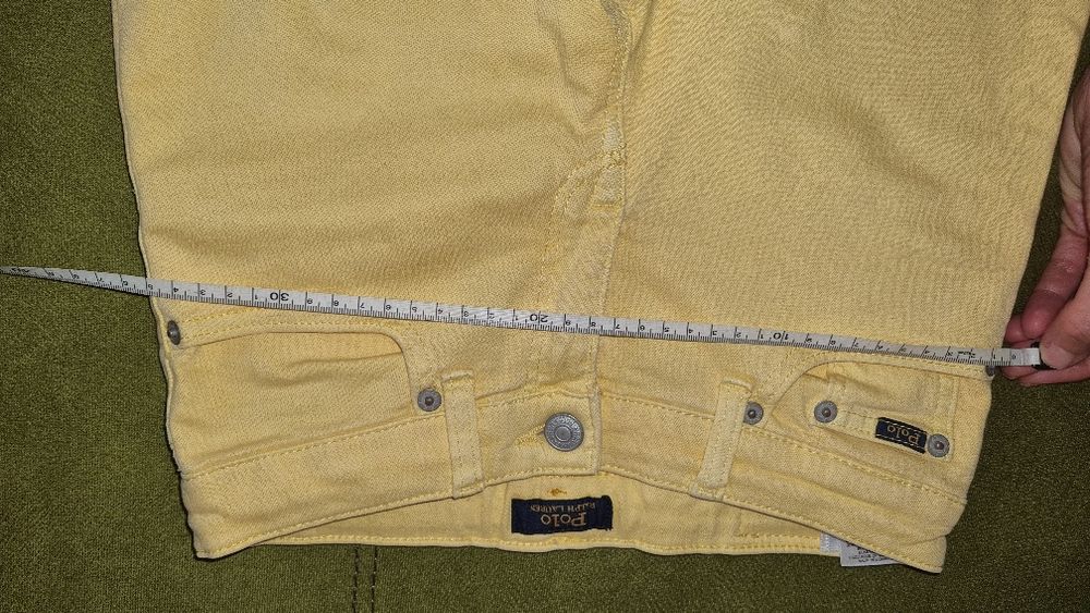 Polo Ralph Lauren оригинални жълти дънки за момиче 10-11 год