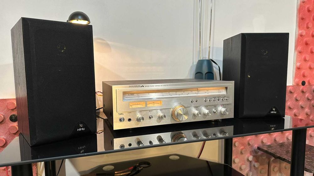 Boxe Infinity Reference 1 mk2 bass reflex si CD Player Kenwood DPF 1010