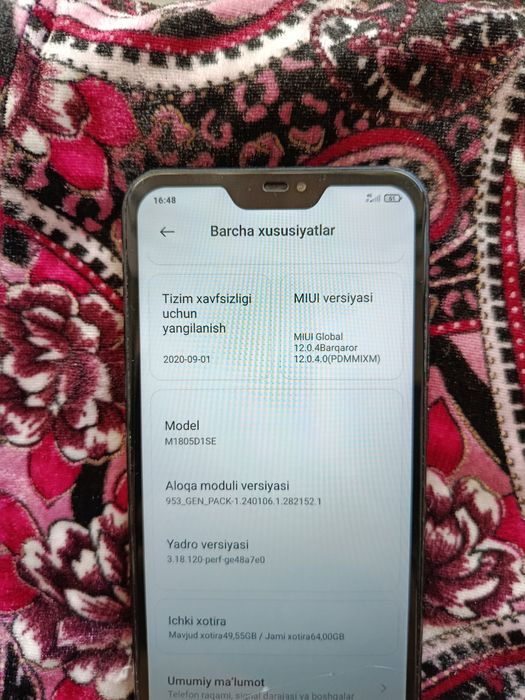 Redmi 6 pro 4/64
