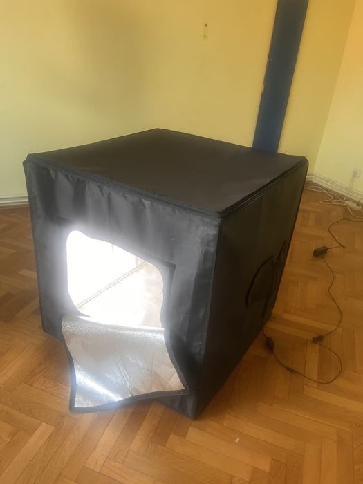 Cub foto profesional (ligtbox) LED – fotografie produse
