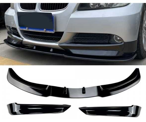 Lip Prelungire Bara Fata Cu Splitere BMW E90 NFL 05-08 cu Bara Normala