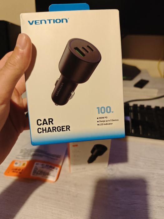 Мощни зарядни за кола 200W 100W