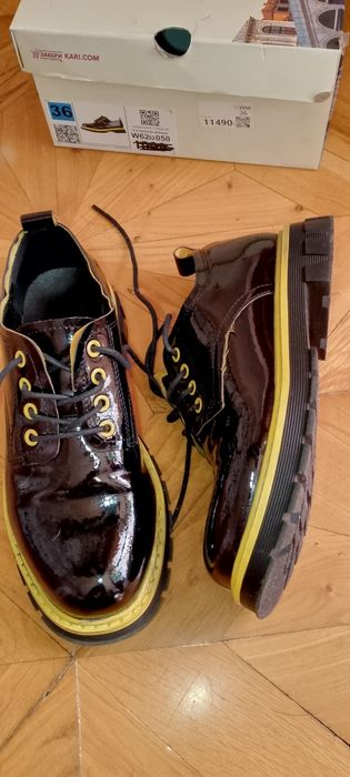 Полуботинки/туфли кожаные.