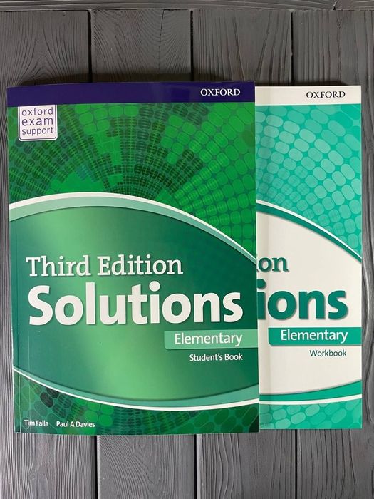 Solution third edition (elementary)