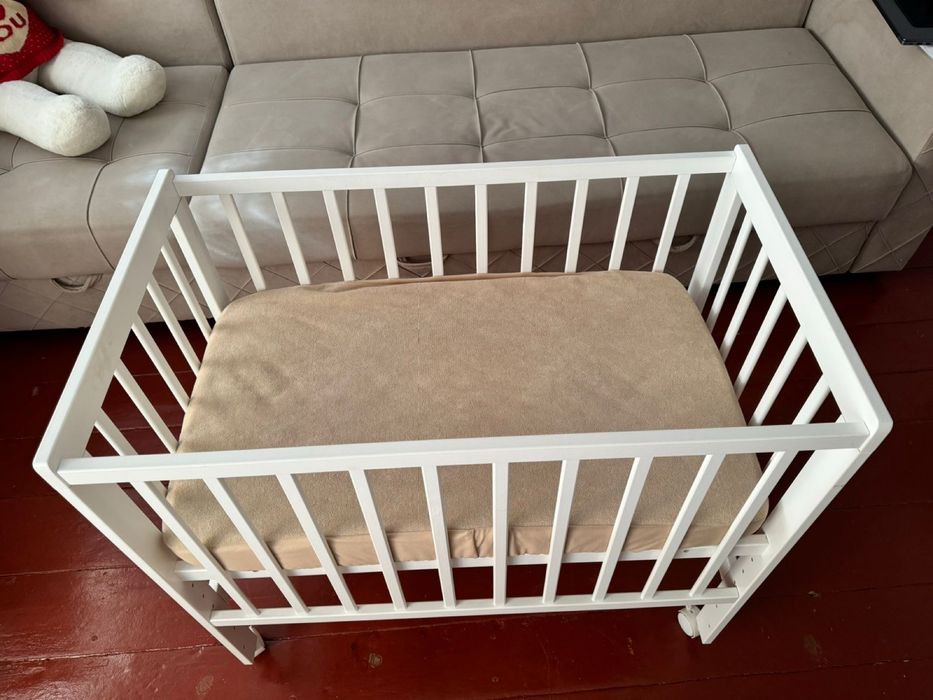 Кроватка в новом состоянии.