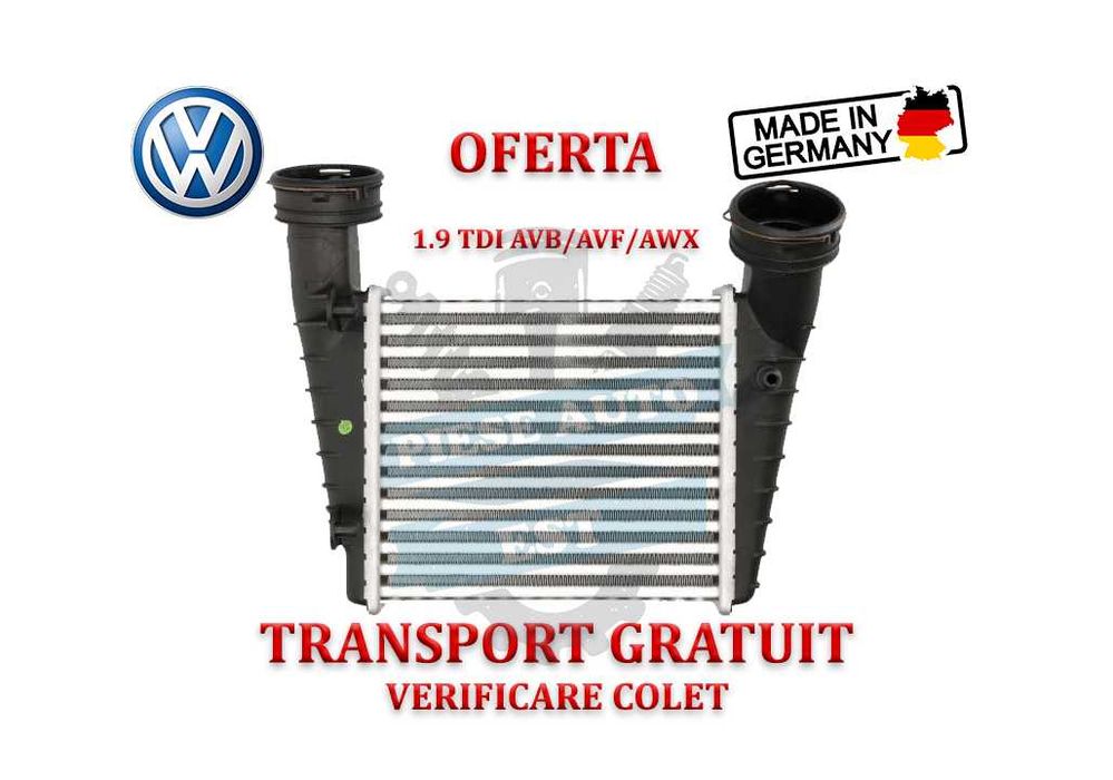 Intercooler VW Passat 1.9 TDI AVB / AVF / AWX + Transport Gratuit