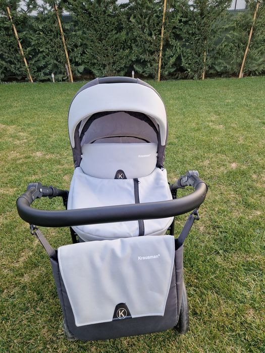 Carucior Krausman 2 in 1 - Combo Max Grey
