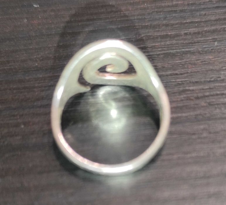 Сребърна гривна спирала печат 925