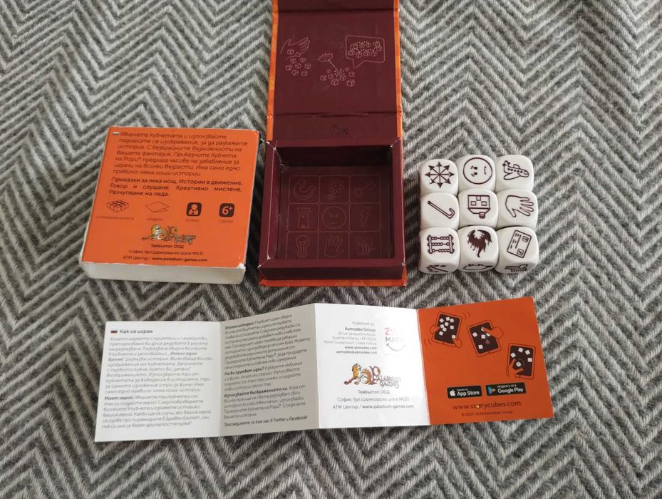 Rory's Story Cubes : кубчета за истории Оригинал