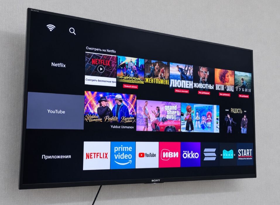 Sony Bravia 130 см smart tv телевизор