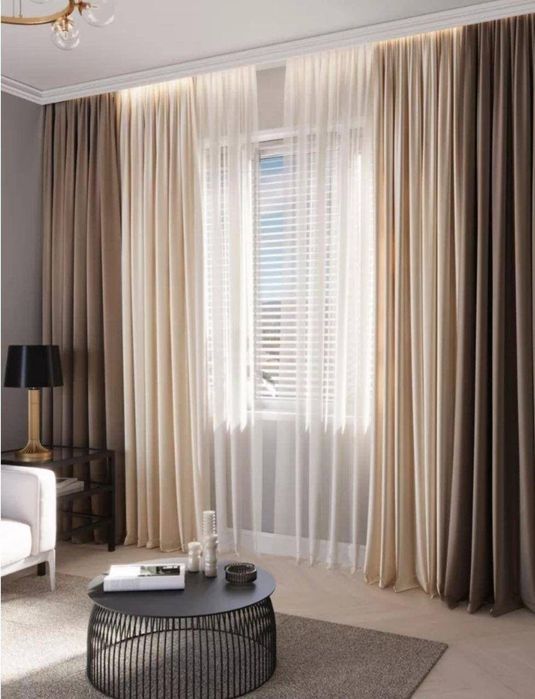 Штор мен Тюль жиынтығы   ПЕРДЕ