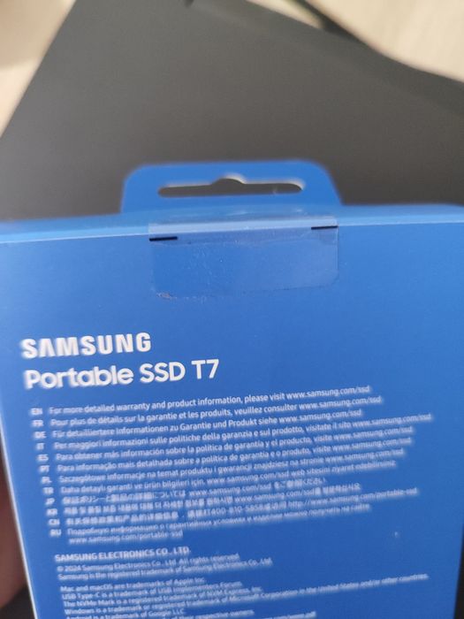 Samsung portable T7/2000Gb