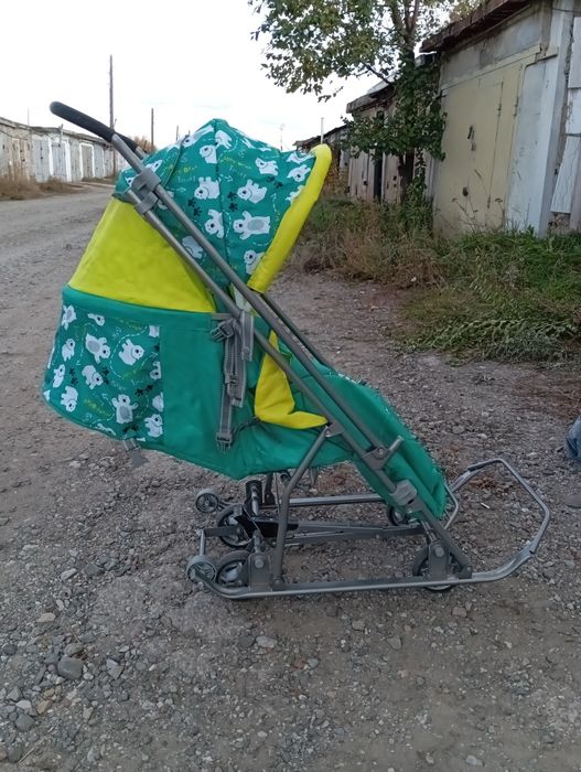 Продам коляску санки
