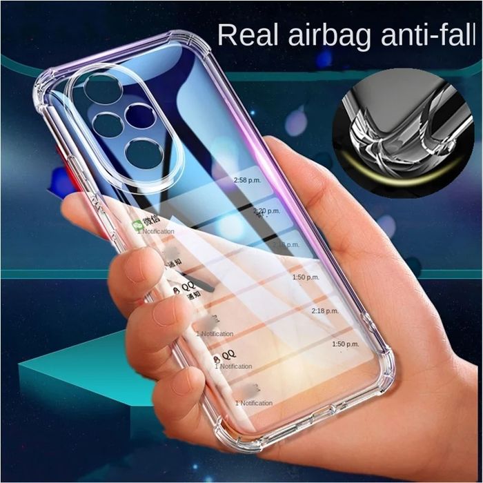 Honor 200 / Lite / Pro / Smart / Удароустойчив силиконов кейс гръб