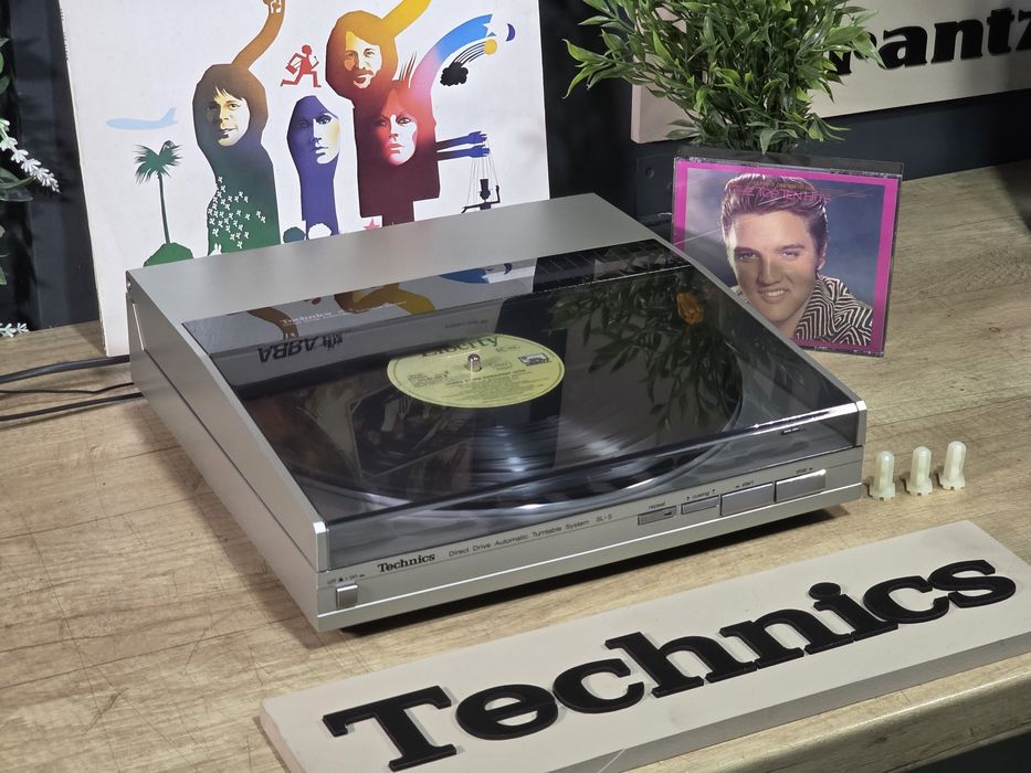 Pick-up TECHNICS SL-5, full automatic,  tangențial linear, direct drive, comenzi  digitale
