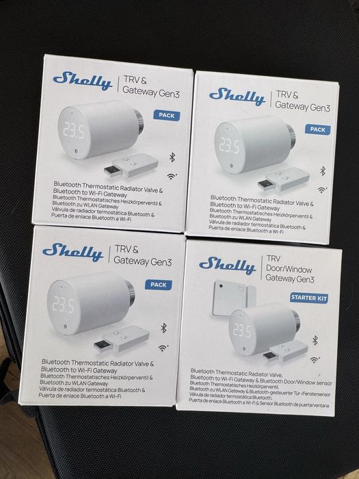 Cap termostatat Shelly TRV gen.3