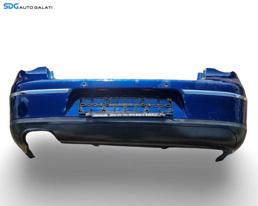 Bara Spoiler Spate cu Locas pentru Senzori Parcare Volkswagen Passat B6 Berlina Sedan 2005 - 2010 Cod 3C0807421 [LC3978]