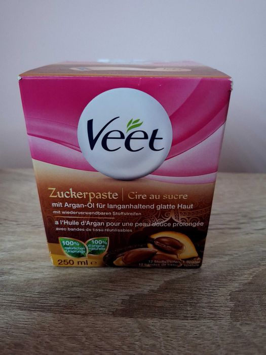 Кола маска Veet Zahar, Със затопляне