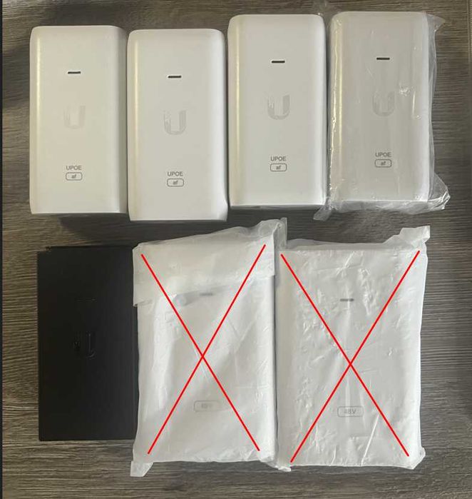 Injector POE Ubiquiti 24V/48V