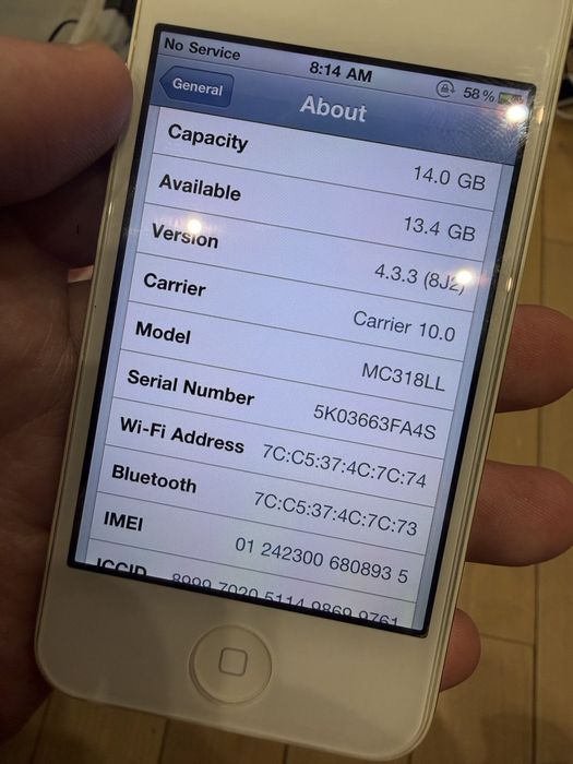 iPhone 4 16Gb white