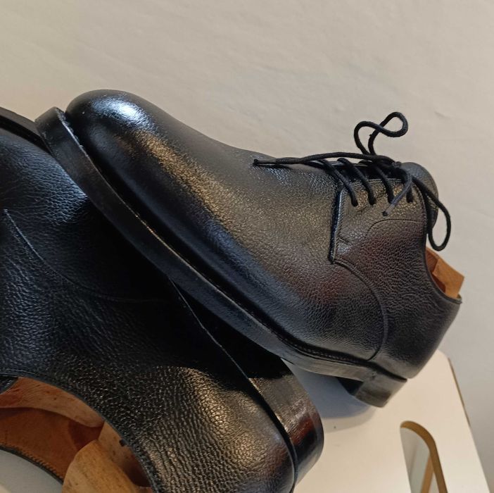 Pantof derby lucrati manual D. H. Pollack piele naturala premium