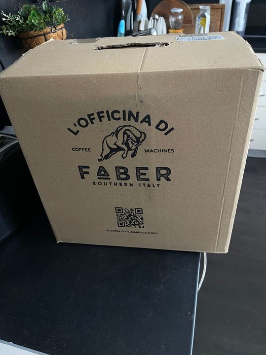 Кафемашина Faber Total Inox ITALY. С хартиени дози