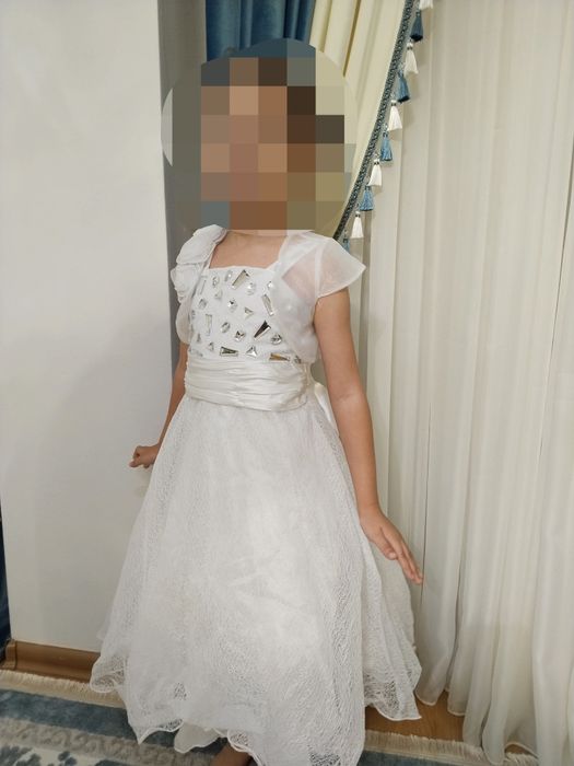 Белое платье, детское