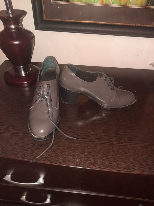 Осенние туфли натуральные