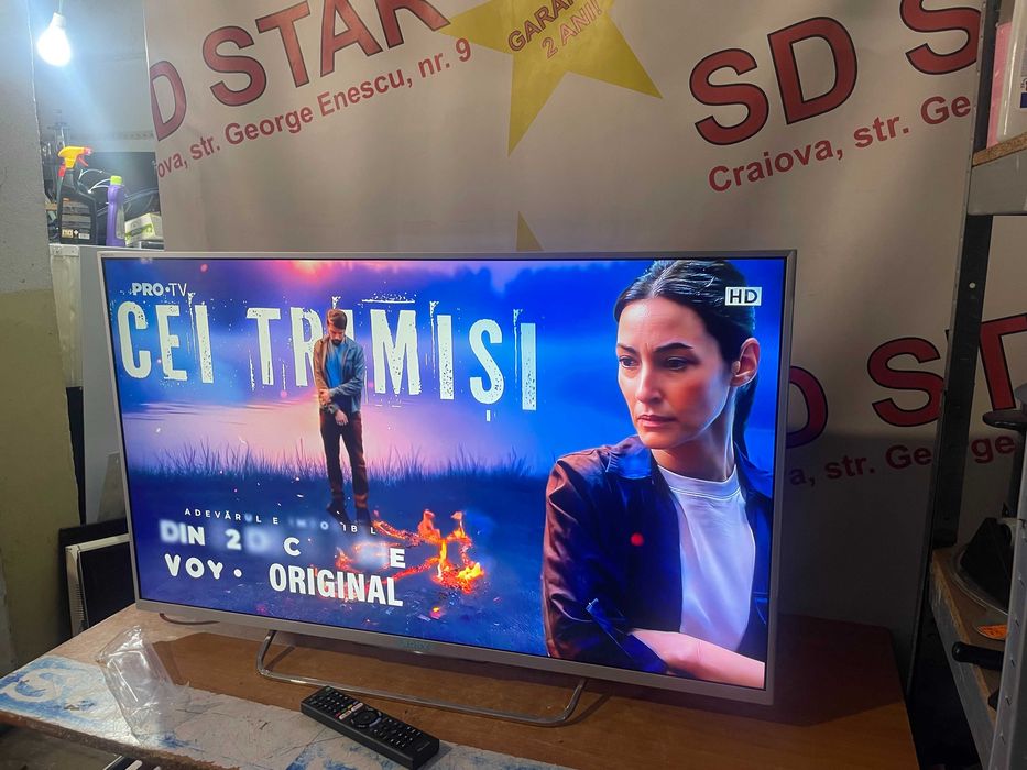 Televizor LED FullHD SONY KDL-42W708B /106 cm Garantie 2ani