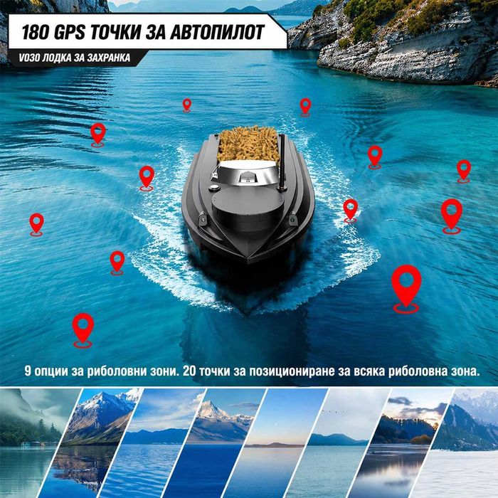 Лодка за захранване - V030