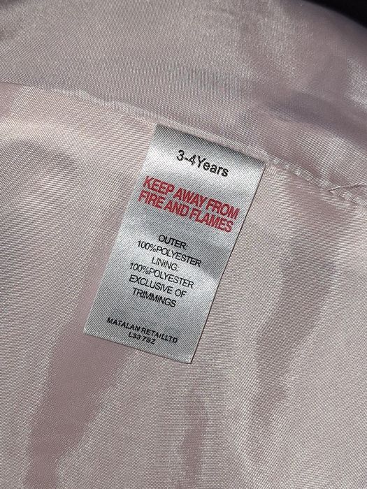 Детско розово палто