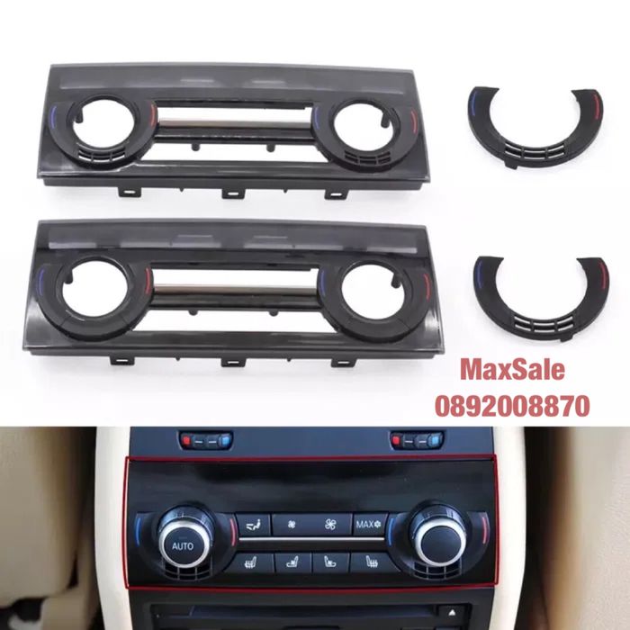 Капаче панел климатик парно bmw 5 6 7 x5 x6 f10 f01 F15 f07 бмв