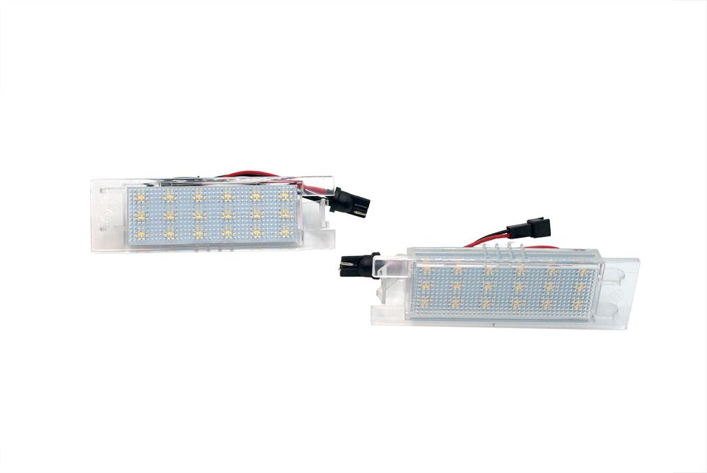 Set 2 Lampi LED placute numar Opel Asta J si H, Meriva A si B
