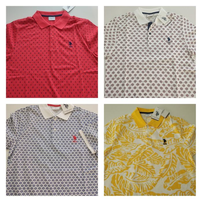 РАЗПРОДАЖБА U.S. Polo Assn.Оригинални мъжки тениски над 40 модела
