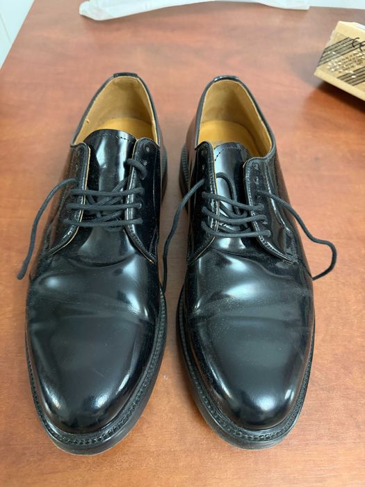 Pantofi Lloyd negru lucios
