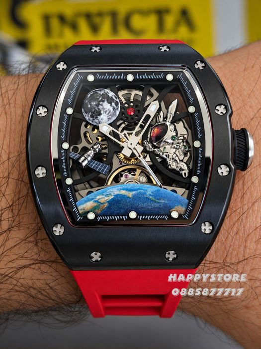 INVICTA Interstellar Red automatic 42 mm, Инвикта нов мъжки часовник