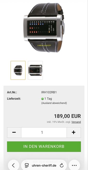 Часовник 01THEONE IBIZA RIDE irh202RB1