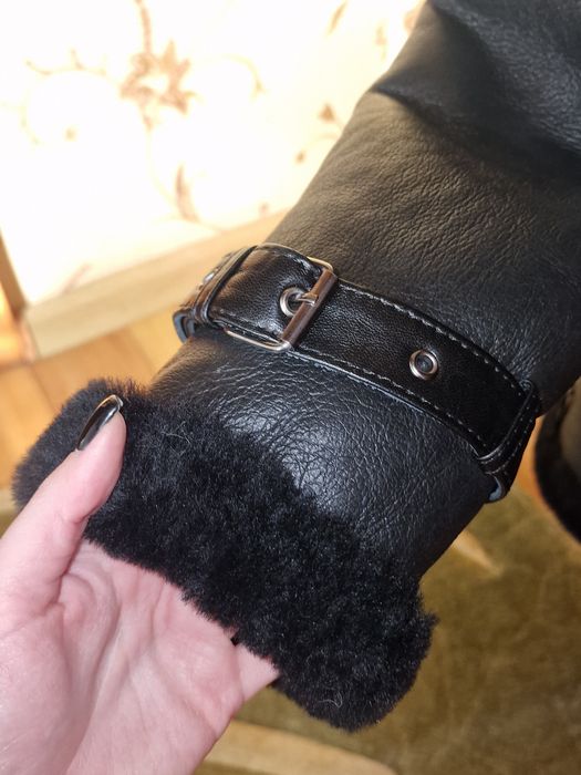 Дублёнка натуральная авиатор 40-44