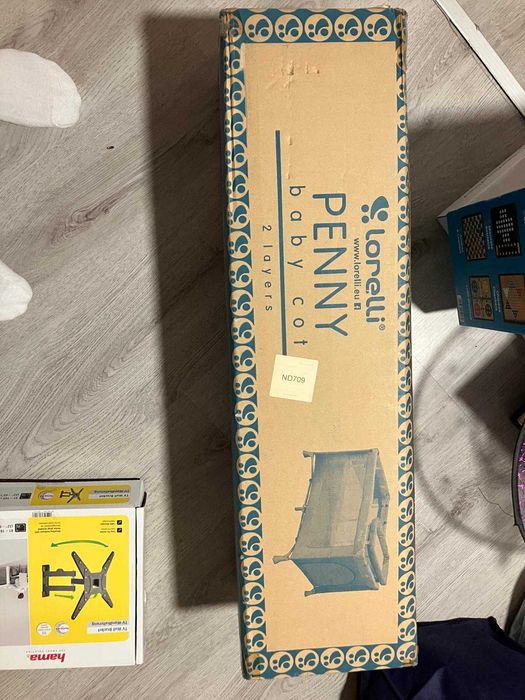 Pat pliant Lorelli Penny 2 cu 2 niveluri - NOU