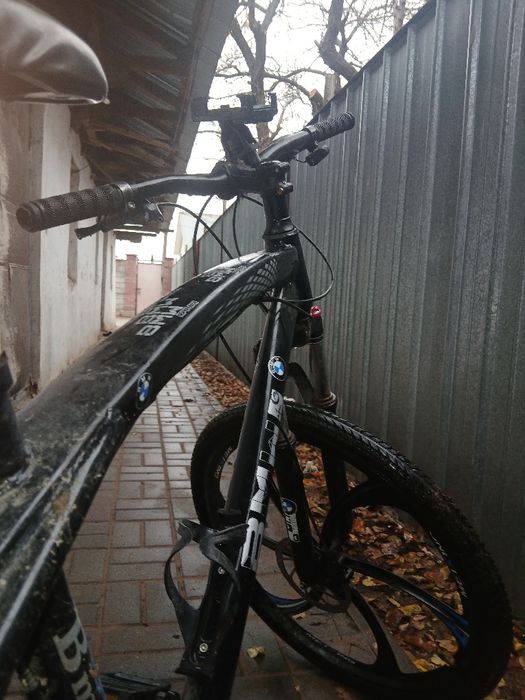 Велосипед БМВ черный