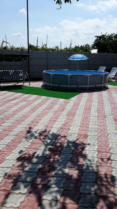 Pavaje din beton vibrocomprimat Pavele Dale model dublu topor