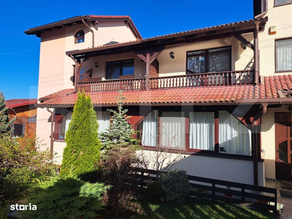 Duplex superb la munte, 6 camere, 240 mp, priveliste deosebita!