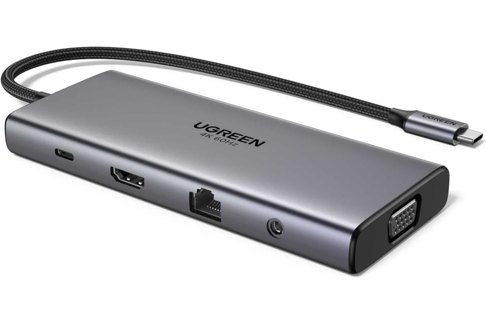 UGREEN   Мультифункциональный хаб  CM639 11 в 1